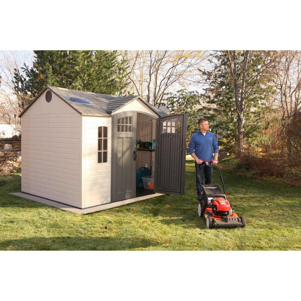 Lifetime 10 Ft. X 8 Ft. Outdoor Storage Shed – 60178