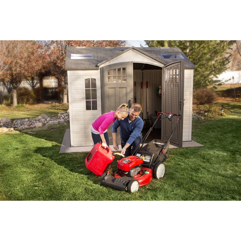 Lifetime 10 Ft. X 8 Ft. Outdoor Storage Shed – 60178