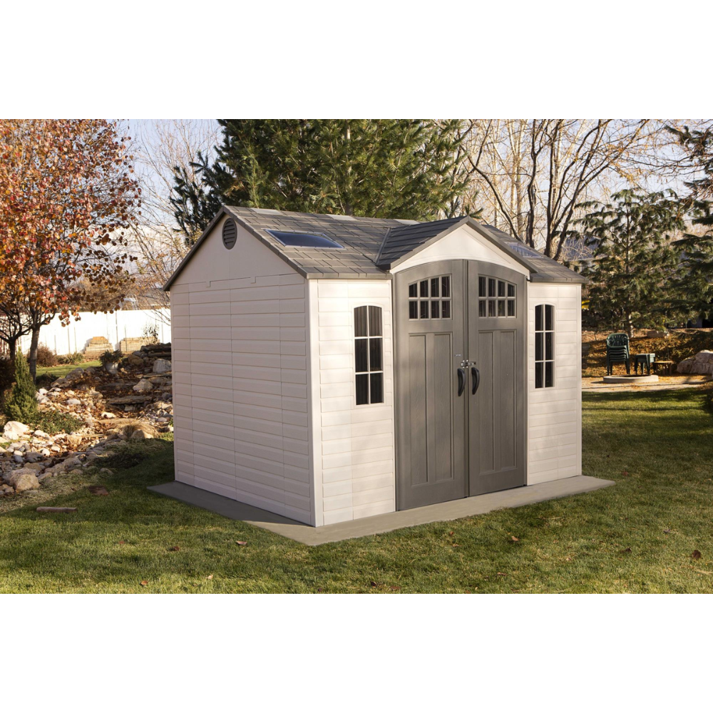 Lifetime 10 Ft. X 8 Ft. Outdoor Storage Shed – 60178