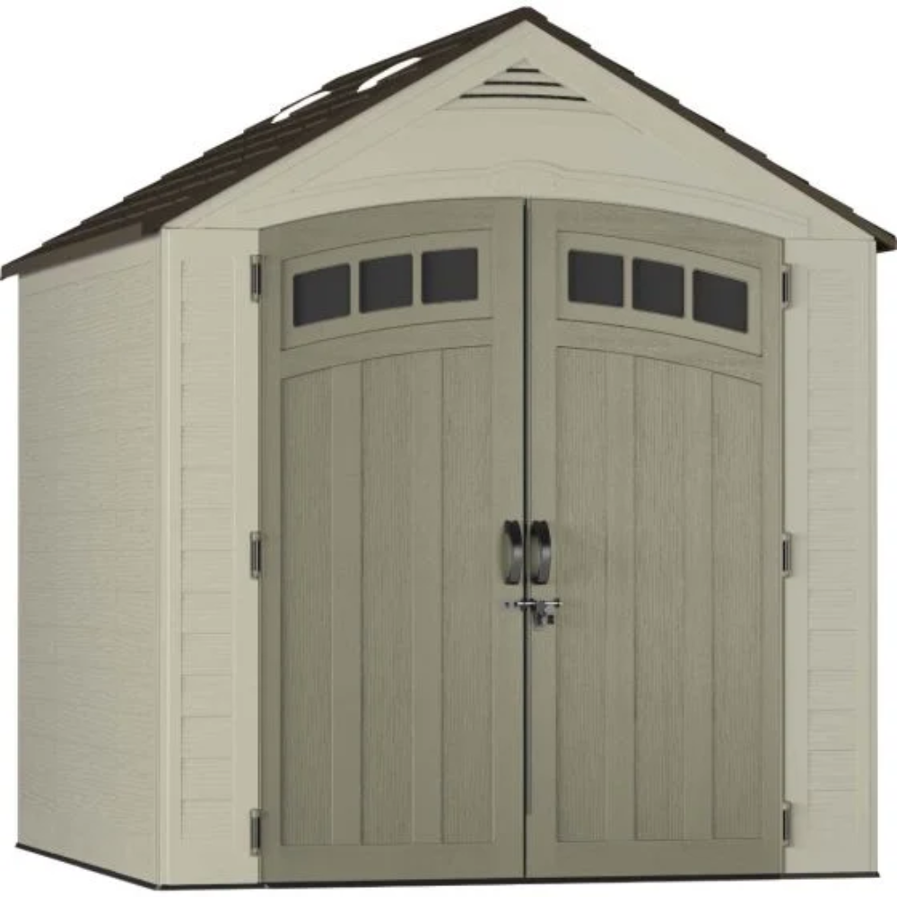 Suncast Vista® 7 ft. x 7 ft. Storage Shed BMS7705