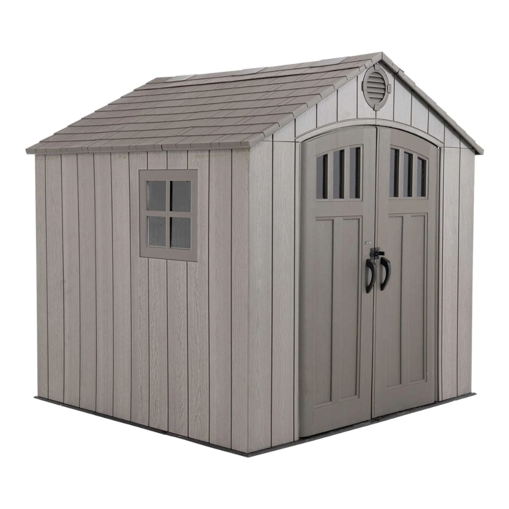 Lifetime 8 Ft. X 7.5 Ft. Outdoor Storage Shed – 60370